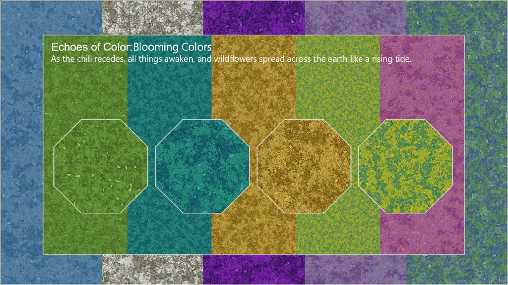 Echoes of Color: Blooming Colors cover