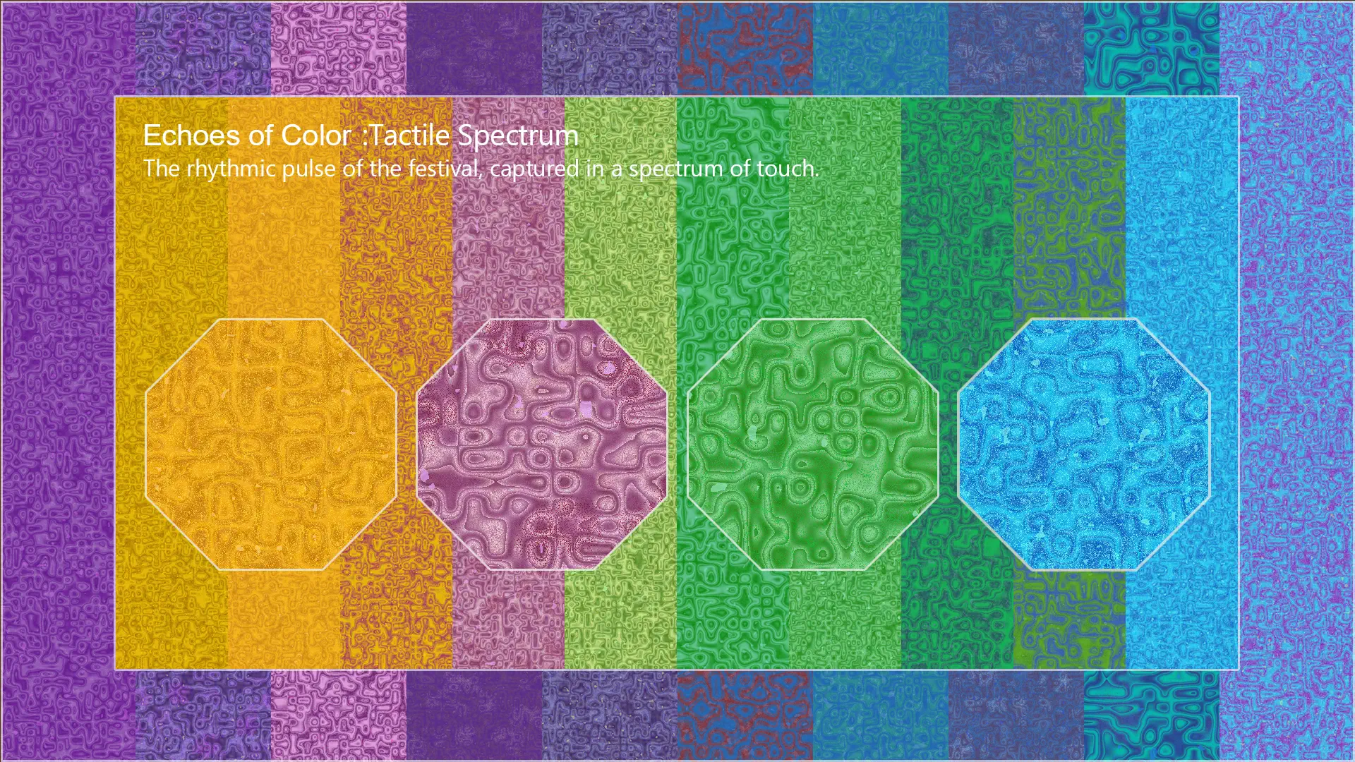 Tactile Spectrum cover texture