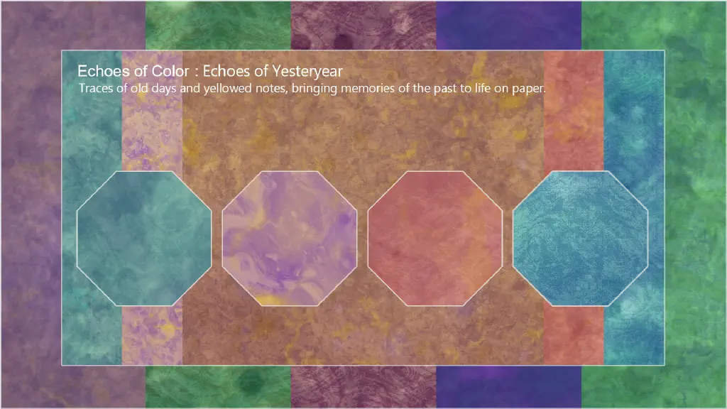 Echoes of Color: Echoes of Yesteryear cover