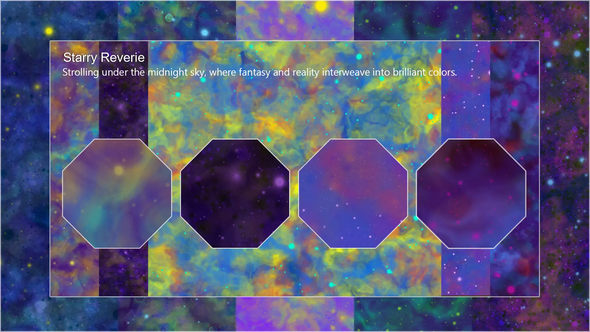 Starry Reverie cover texture